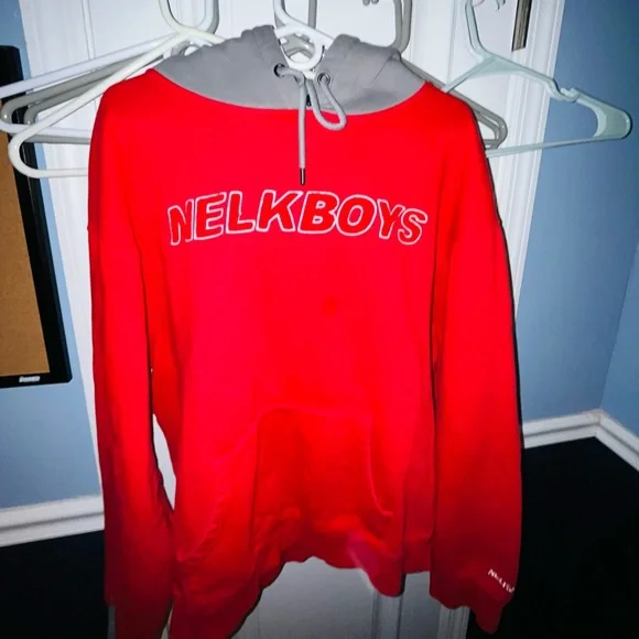 Full Send Shirts Mens Limited Edition Red Full Send Hoodie